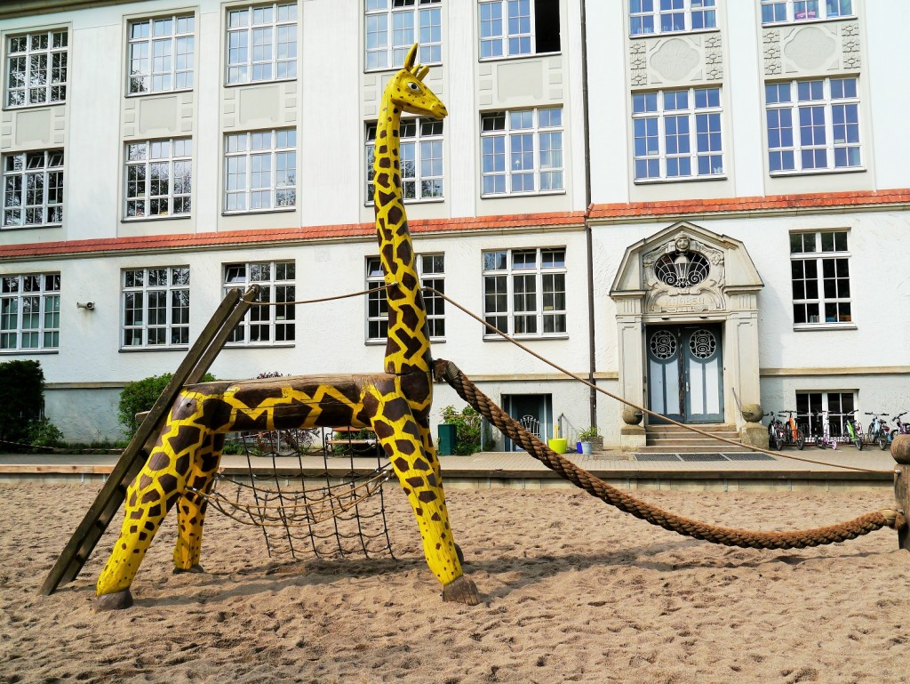 Unsere Giraffe
