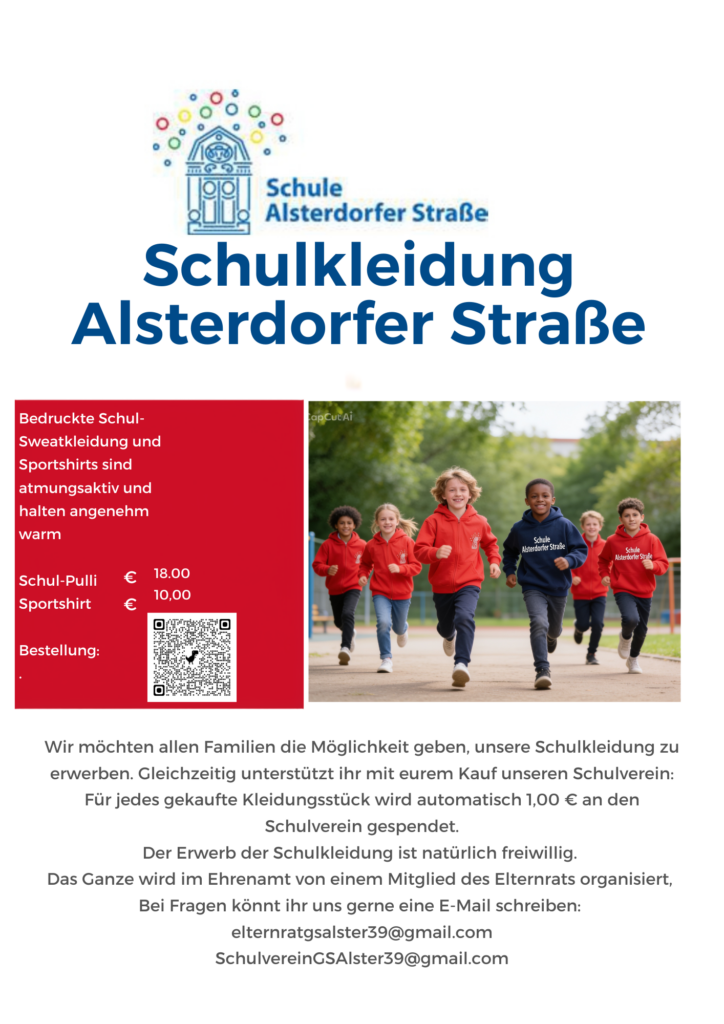 Informationen zur Schulkleidung als Flyer